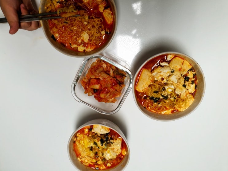  [사진(4)] 순두부 열라면 망했.
