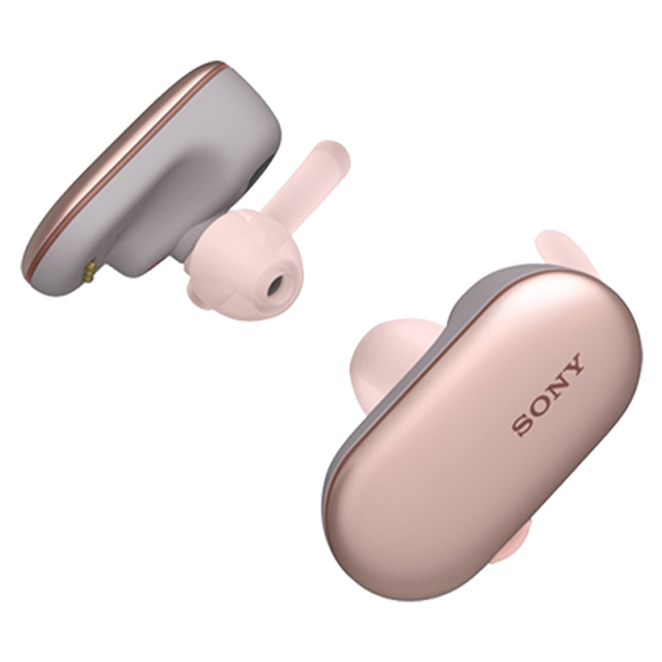 인지도 있는 소니 블루투스 코드리스 이어폰, WF-SP900, 핑크 ···