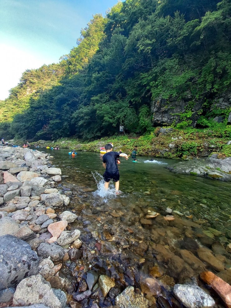 경기도 연천 내산리계곡 방갈로 대여해서 놀기