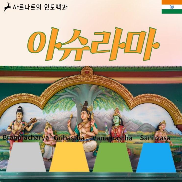  아슈라마 - 인도인들의 삶의 4단계 (인생관2)