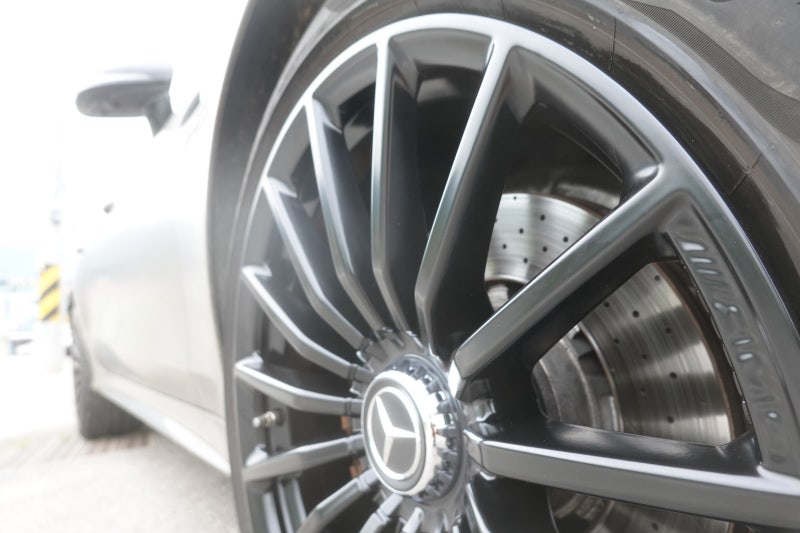 남양주 불암산로 / 휠복원/도색 / 블랙 반무광 휠 도색 / AMG GT