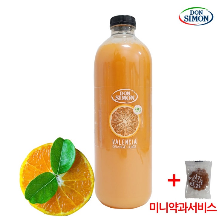 인기 많은 코스트코 돈시몬 발렌시아 오렌지쥬스 100% 1L+미니약과1개서비스, 2개, 1L ··· 인기 많은 코스트코 돈시몬 발렌시아 오렌지쥬스 100% 1L+미니약과1개서비스, 2개, 1L ···