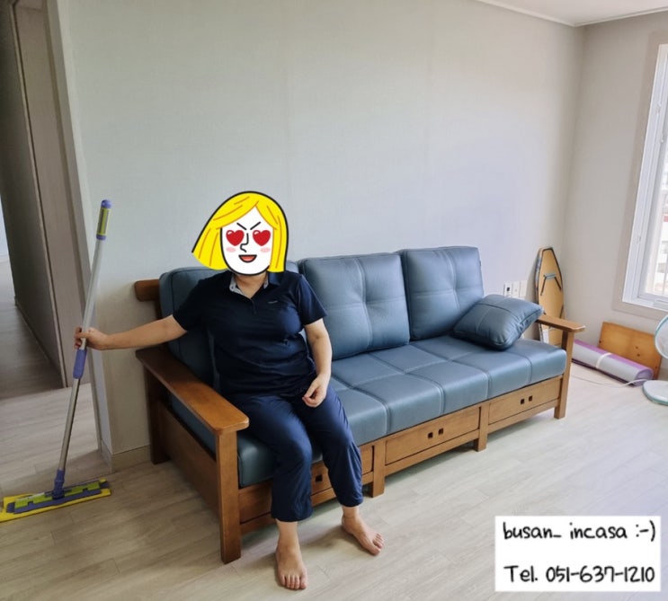  부산 인까사쇼파사러 오셨다가 거실장에 식탁까지 세트구매한 고객님 구매후기!! 사랑합니다 :-) 고객님 !!