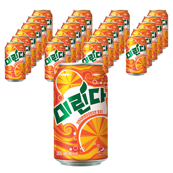 후기가 정말 좋은 미린다 오렌지 탄산음료, 355ml, 24개 추천합니다 후기가 정말 좋은 미린다 오렌지 탄산음료, 355ml, 24개 추천합니다