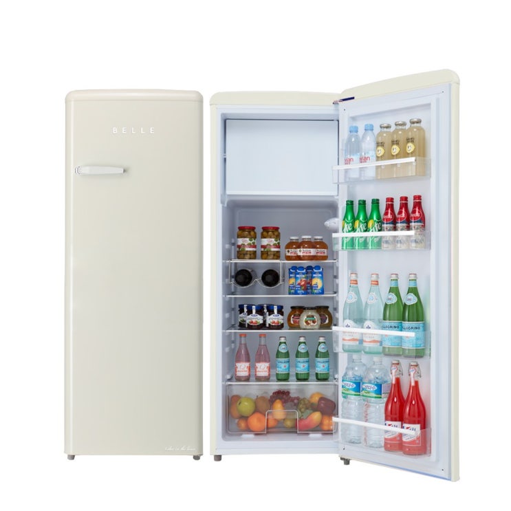 많이 팔린 belle 240L 레트로 냉장고 RS24ACM ··· 많이 팔린 belle 240L 레트로 냉장고 RS24ACM ···