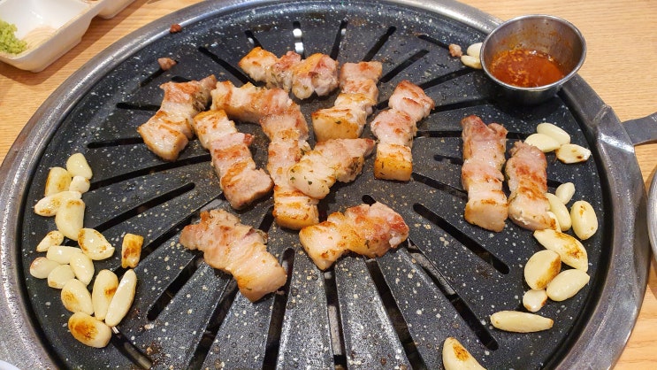 [진주 평거동 '맛있는 고기에 솜씨를 더하다'] 워터에이징 삼겹살 고깃집(내돈내산)