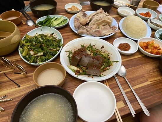 경상북도 계곡뷰 배나무식당(수정가든)!_팔공산 금화계곡근처 백숙맛집, 도토리묵맛집, 계곡에서 백숙, 대구여행추천코스