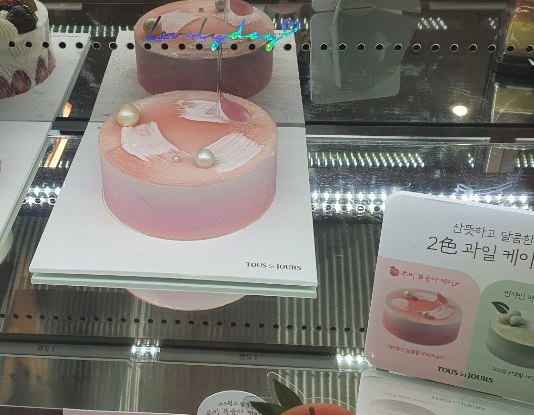  뚜레쥬르 복숭아케이크 가격 신상 맛은?