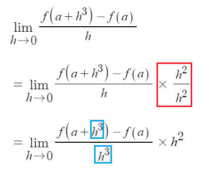 미분계수를 이용한 극한값의 계산 (2)