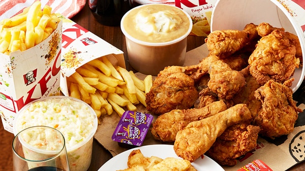 KFC 영양성분표 / 칼로리표 / 알레르기 유발성분표 / 원산지