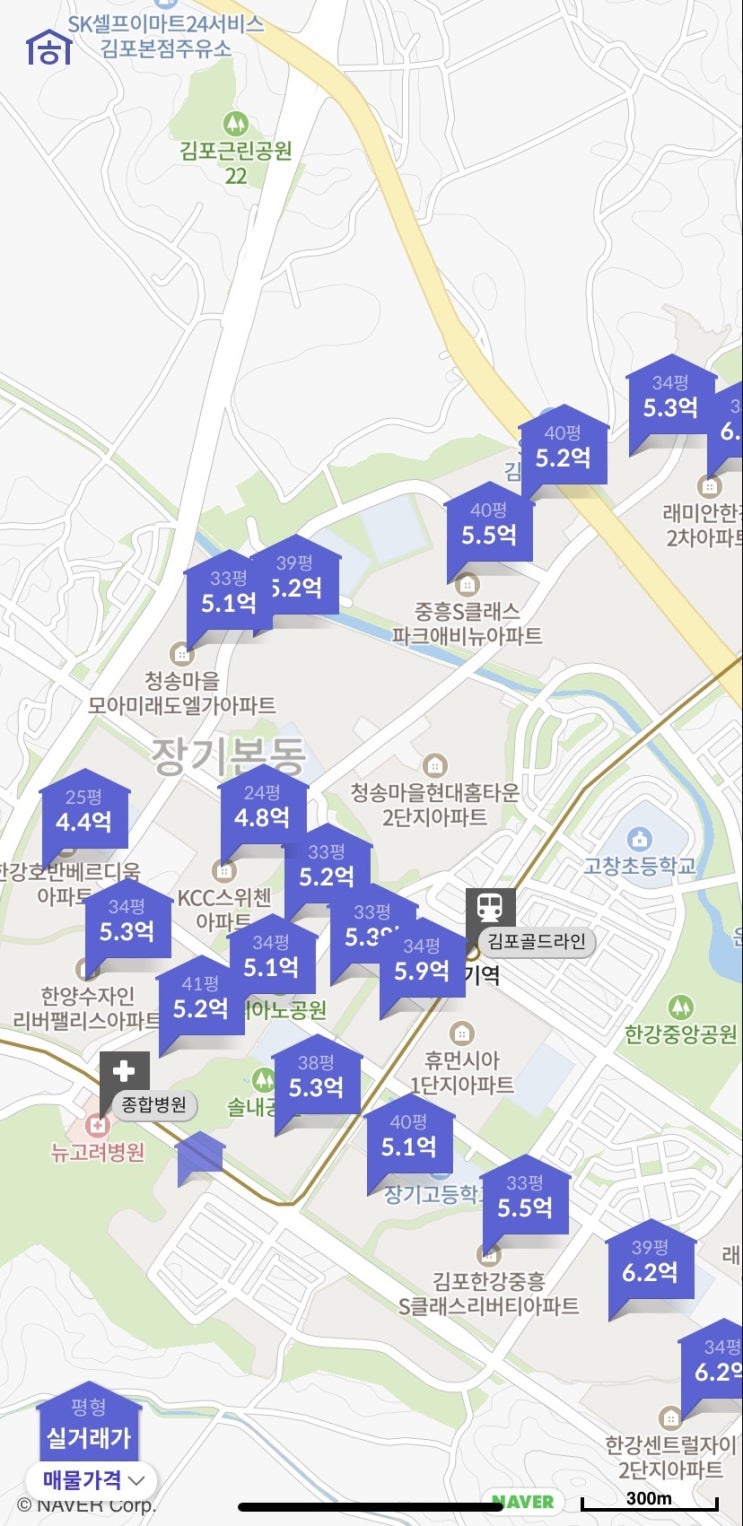  김포 운양동 부동산 전망, 심상치 않다.