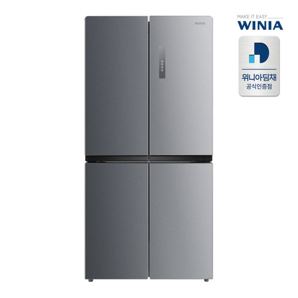 가성비갑 [딤채] [위니아] 세미빌트인 양문형 냉장고 WRB480DMS (3Room/479리터/4룸, 상세 설명 참조 추천해요