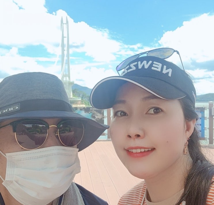  예당호 출렁다리 간식거리 단호박식혜