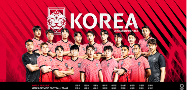  2020 도쿄 올림픽 축구 1차전 대한민국 VS 뉴질랜드 한국 최고 성적 기대
