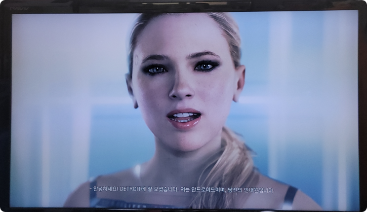  PS4 디트로이트비컴휴먼 다시 시작