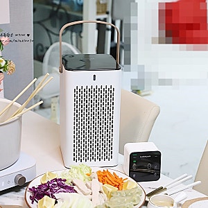 락앤락 주방 공기청정기 키친퓨리 주방공기질관리 청정하게 관리해요