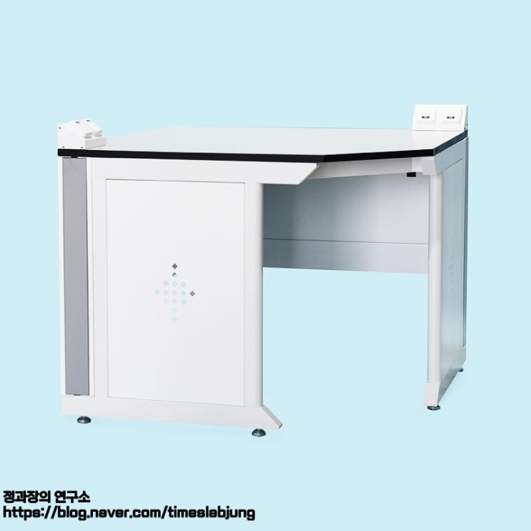  모듈식 코너 실험대, 콘센트형 / Modular Laboratory Corner Table