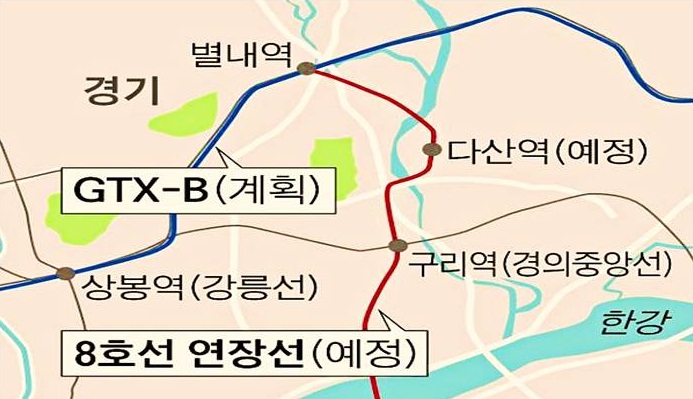  [남양주] 다산신도시 아파트시세 지하철 8호선, GTX노선 (청약없는 아파트)