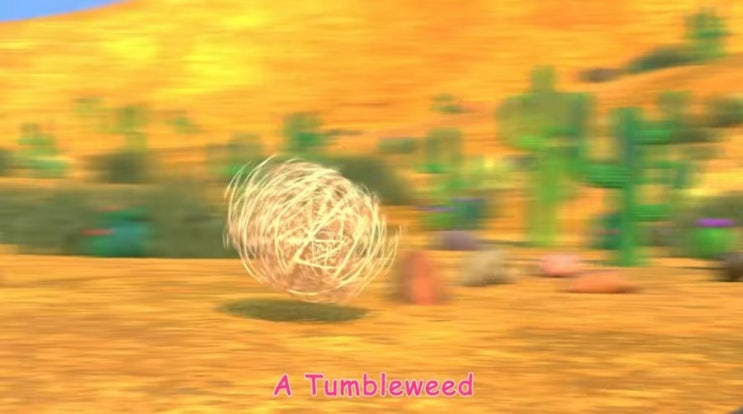  [짧은영영단어장] tumbleweed