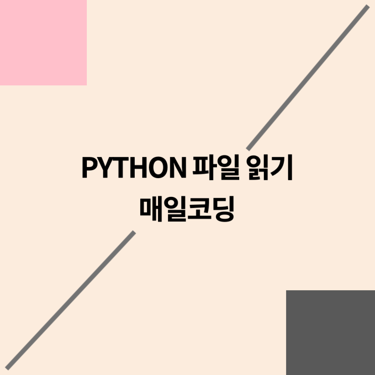  파이썬 파일 읽기 43강
