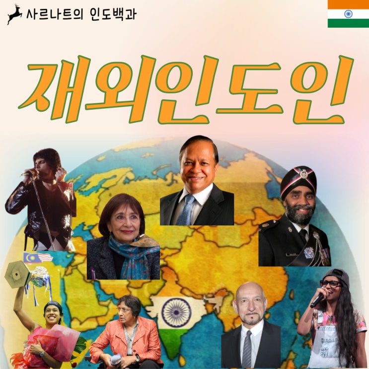 재외인도인 - 인도 밖의 인도인, 인도 디아스포라