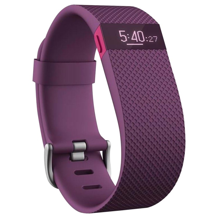 선호도 좋은 Fitbit Charge HR 라지 스마트워치 플럼 추천합니다