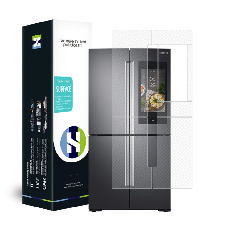 선택고민 해결 삼성 냉장고 T9000 RF85M97D2S8 무광 외부보호필름 추천합니다
