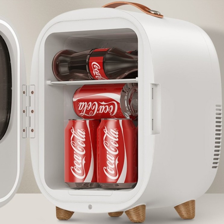인기있는 베이스어스 8L 예쁜 디자인 화장품 냉장고 온장고 미니 소형 개인 소장용, CRBX01(화이트) 좋아요
