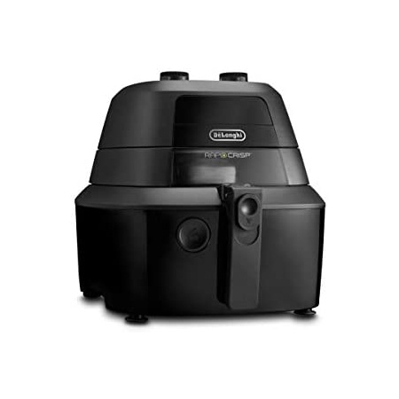 잘팔리는 DeLonghi Rapid Crisp Air Fryer 4 쿼트 1700 와트 쿠커 감자 튀김 크리스프 로스트 베이킹 피자, One Color_One Size, 상세 설명