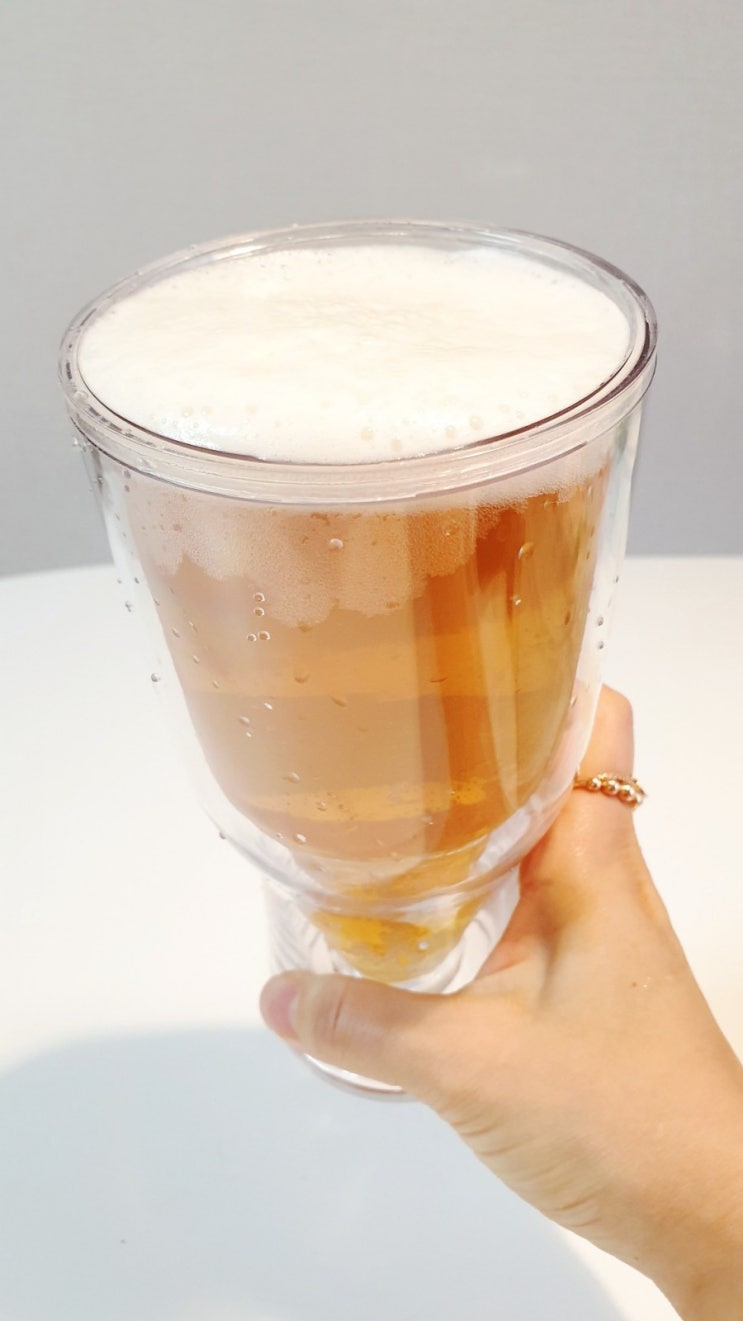  안 깨지는 컵 가벼운 아이스 얼음 냉동 맥주잔 캠핑컵 강화 플라스틱 판촉용