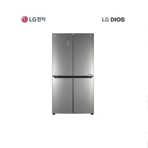 리뷰가 좋은 two1mall [LG전자] 프리미엄 LG 디오스 냉장고 / 4도어냉장고 4도어 용량: 866L 냉장: 499L 냉동: 367L 상냉장하냉동 순환냉각, 600760 좋