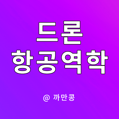  항공의 역학도 모른채 드론을 날린다?