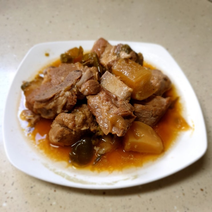  달콤짭잘 야들야들 백종원 돼지갈비찜 간단 레시피