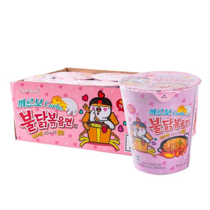 까르보 불닭볶음면 소컵 80g 6입 X 3 맛있는 매운라면 컵라면, 18개 진즉에 이걸로 할 걸