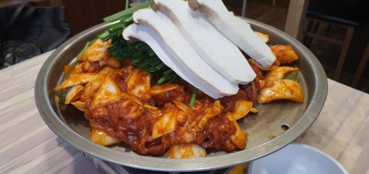  울산 호계 외가집누룽지백숙(메뉴는 오리불고기  내돈내산후기)