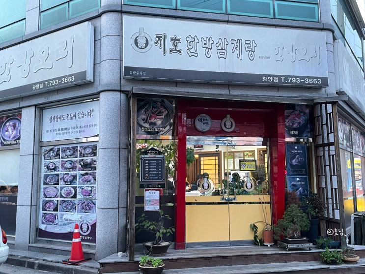  광양 맛집 중마동 삼계탕: 지호한방삼계탕