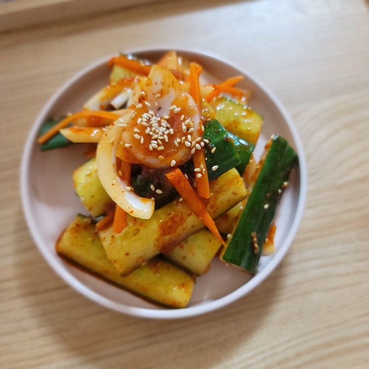  여름반찬 추천 백종원 오이무침