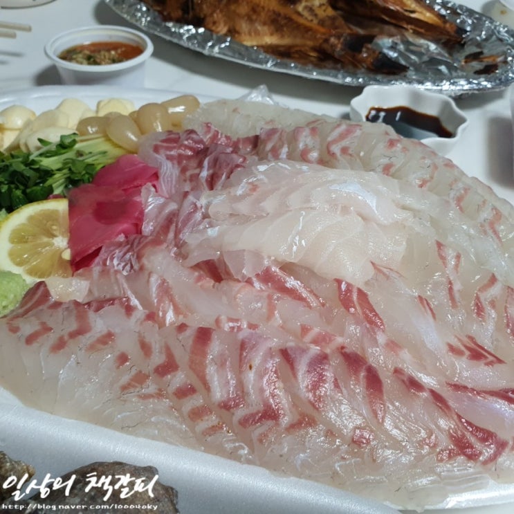  세종 조치원 푸짐하기로 소문난 <뱃놈횟집> 자연산 참돔 내돈내산 포장 후기
