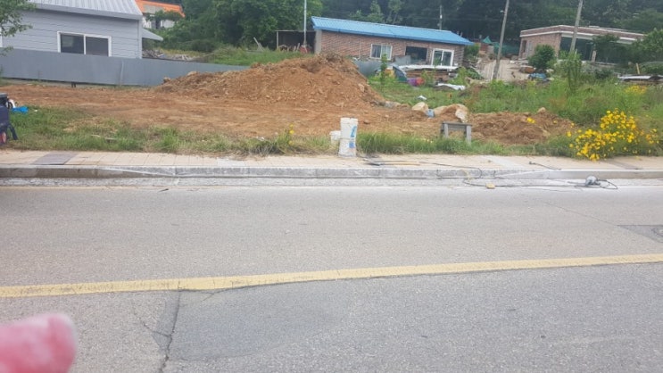  인천 영종도 경계석커팅 작업사진입니다.