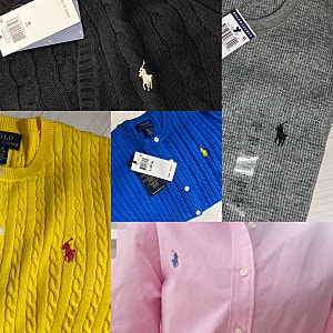 내돈내산) 폴로 걸즈 가디건, 폴로 와플긴팔, 폴로 우먼 니트 옥스포드 셔츠, 폴로 클래식핏 ....