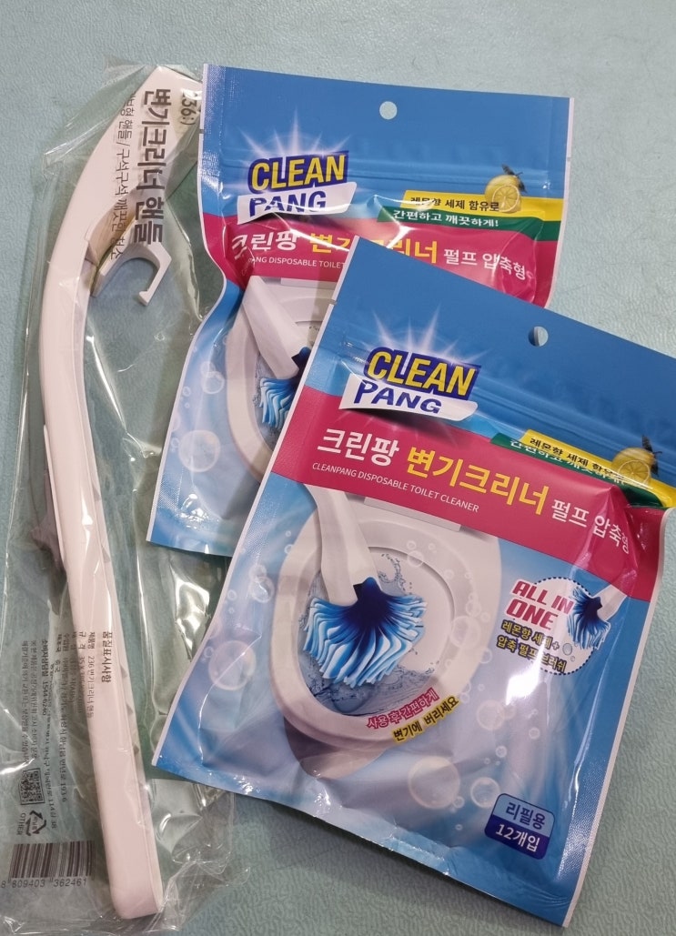  크린팡 변기 크리너 사용후기