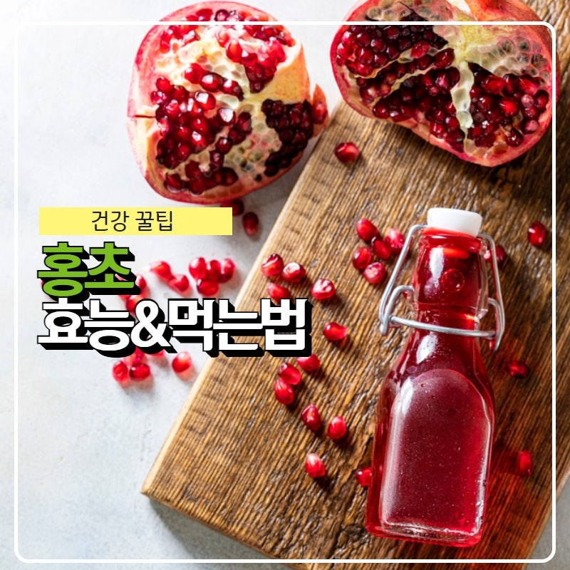 식초 홍초 효능과 다이어트, 먹는법 (복분자, 석류) : 네이버 블로그