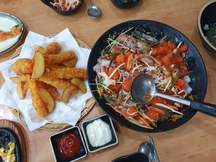  성수역 횟집, 물회가 제대로던 황금어장횟집