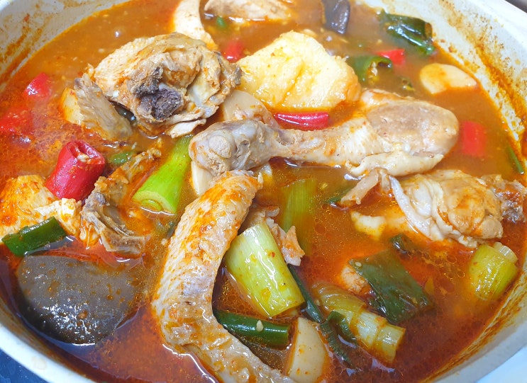  다이어트 닭볶음탕 너무 맛있어서 평생 써먹는 황금 레시피!(NO 설탕 보양식)