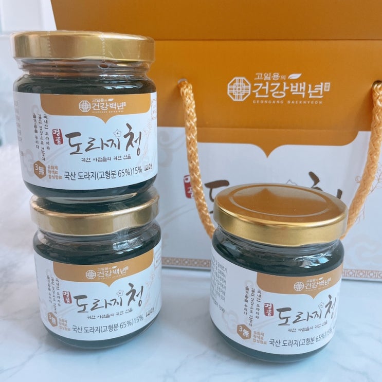  목건강에 좋은 음식 : 고일용의건강백년 도라지청