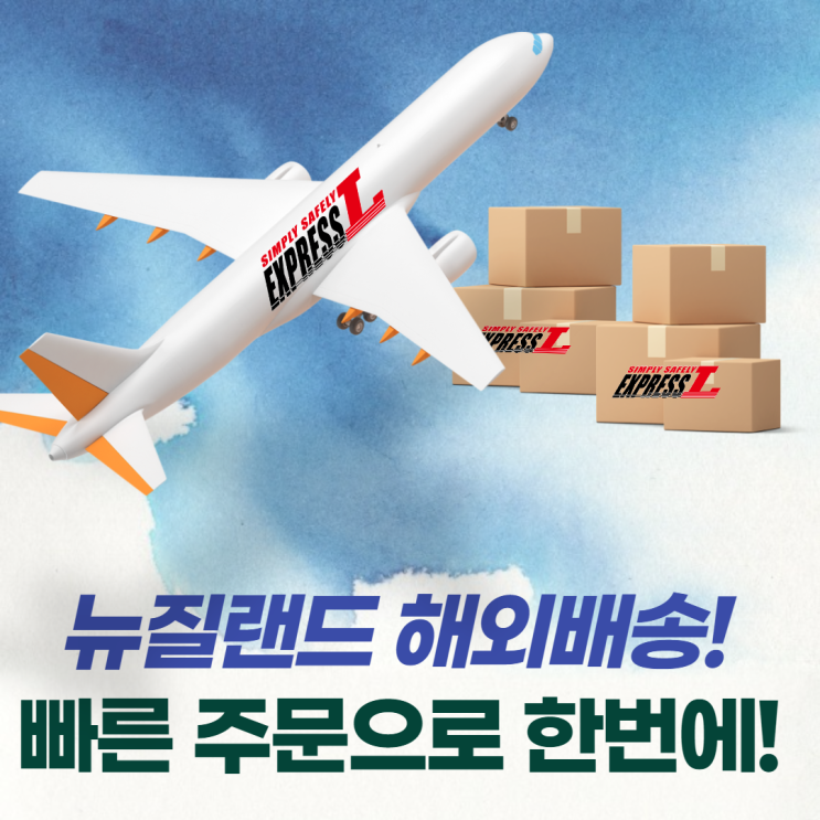 뉴질랜드 해외배송 빠른 주문으로 한번에 안전하게 보내자