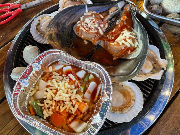  인천 중구 을왕동 (왕산해수욕장) : 참다운회조개구이 : 을왕리맛집