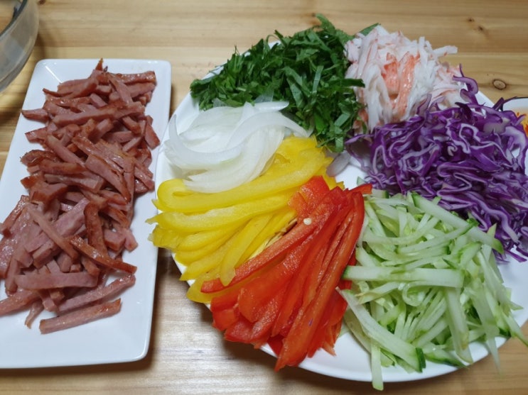  더워서 불쓰는 요리 귀찮을 땐 월남쌈/ 월남쌈 칼로리