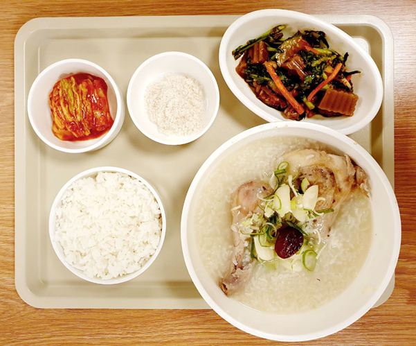  중복맞이 삼계탕, 망우동 재활병원 러스크서울병원