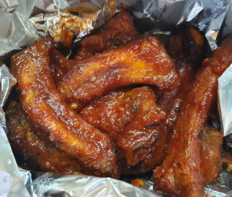  [대전배달맛집] 가양동 쪽쪽갈비 반반으로 매운맛도 간장맛도 굿굿(내돈내산)